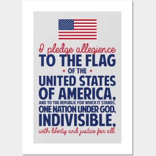 The Pledge of Allegiance Posters and Art